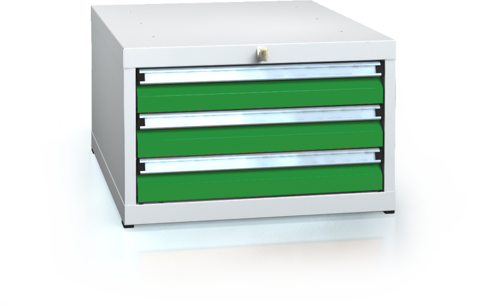 Hanging for workbenches 351 x 555 x 600 3x drawers